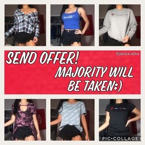 flexible! send offers! majority will be taken!